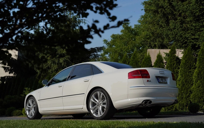 Audi S8 cena 139900 przebieg: 73000, rok produkcji 2008 z Kalisz małe 781